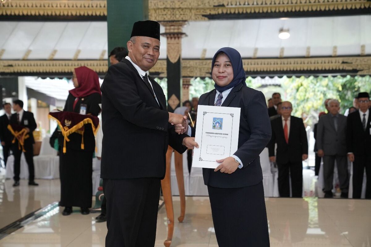 103 Pejabat Sleman Dilantik, Harda Kiswaya Tekankan Inovasi dan Layanan Publik Prima