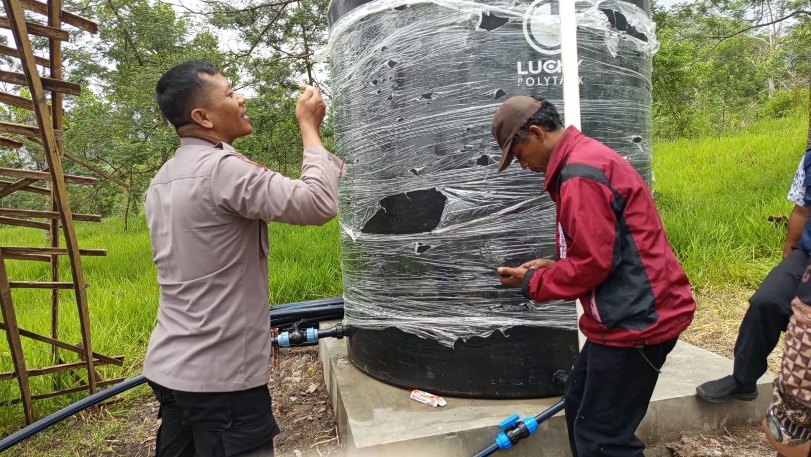 Toren Air Jadi Penyangga Kehidupan Warga Lereng Merapi Saat Jalur Pipa Terputus