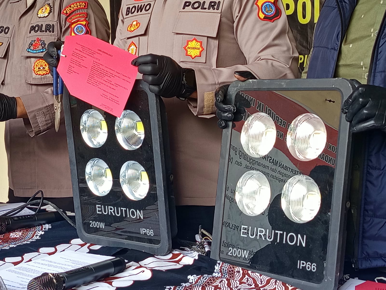 Terdesak Kebutuhan Harian, Sopir Serabutan Gasak 11 Lampu Proyek Tol Jogja-Solo di Kronggahan