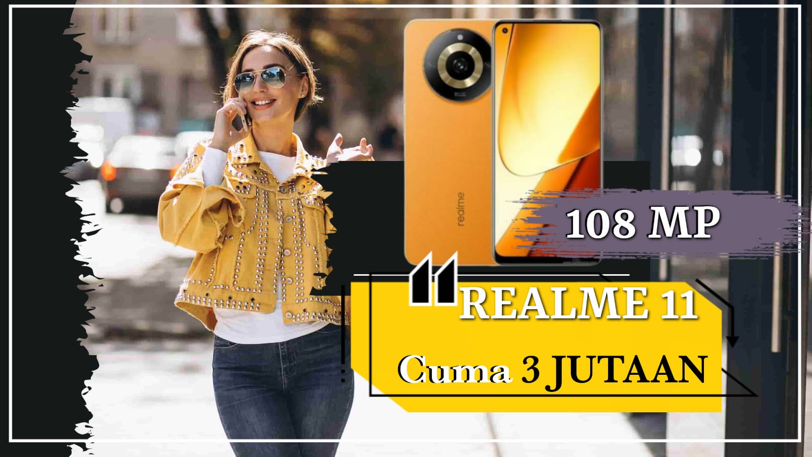 108 MP Cuma 3 Jutaan: Realme 11, Solusi HP Terbaik untuk Selfie dan Fotografi!