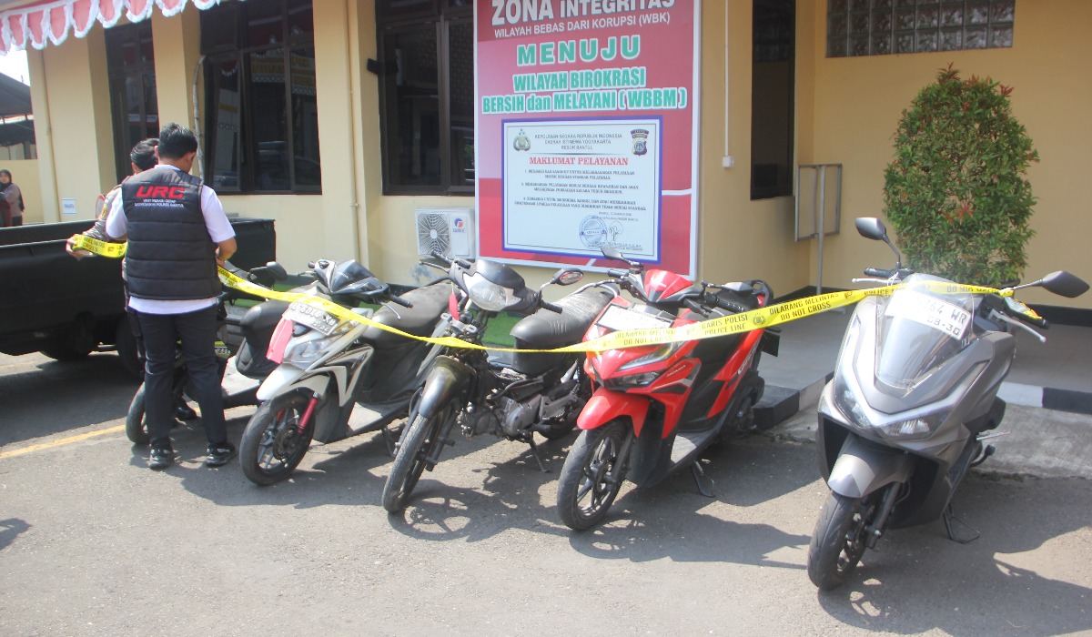Curanmor Marak di Bantul, Polisi Ungkap Jam Rawan hingga Modus Pelaku Beraksi