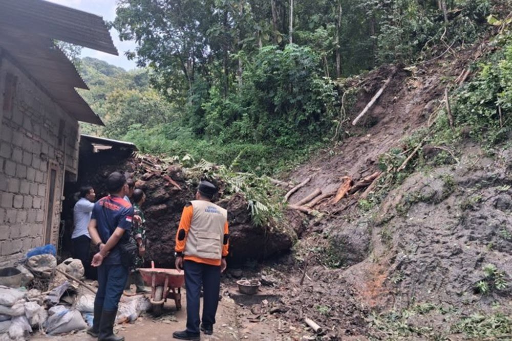 Gerakan Tanah Ancam Rumah Warga di Pajangan Bantul, BPBD Beri Atensi Tinggi