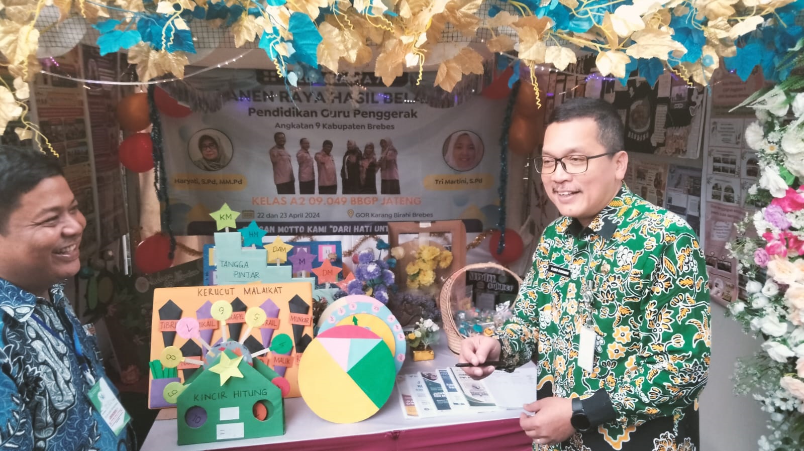 212 Guru dan Kasek di Kabupaten Brebes Pamerkan Hasil Belajar Guru Penggerak