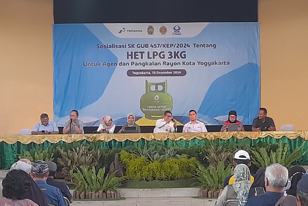 Pemda Bersama Hiswana Migas DIY Mulai Mensosialisasikan Penyesuaian HET LPG 3 Kg ke Agen dan Pangkalan