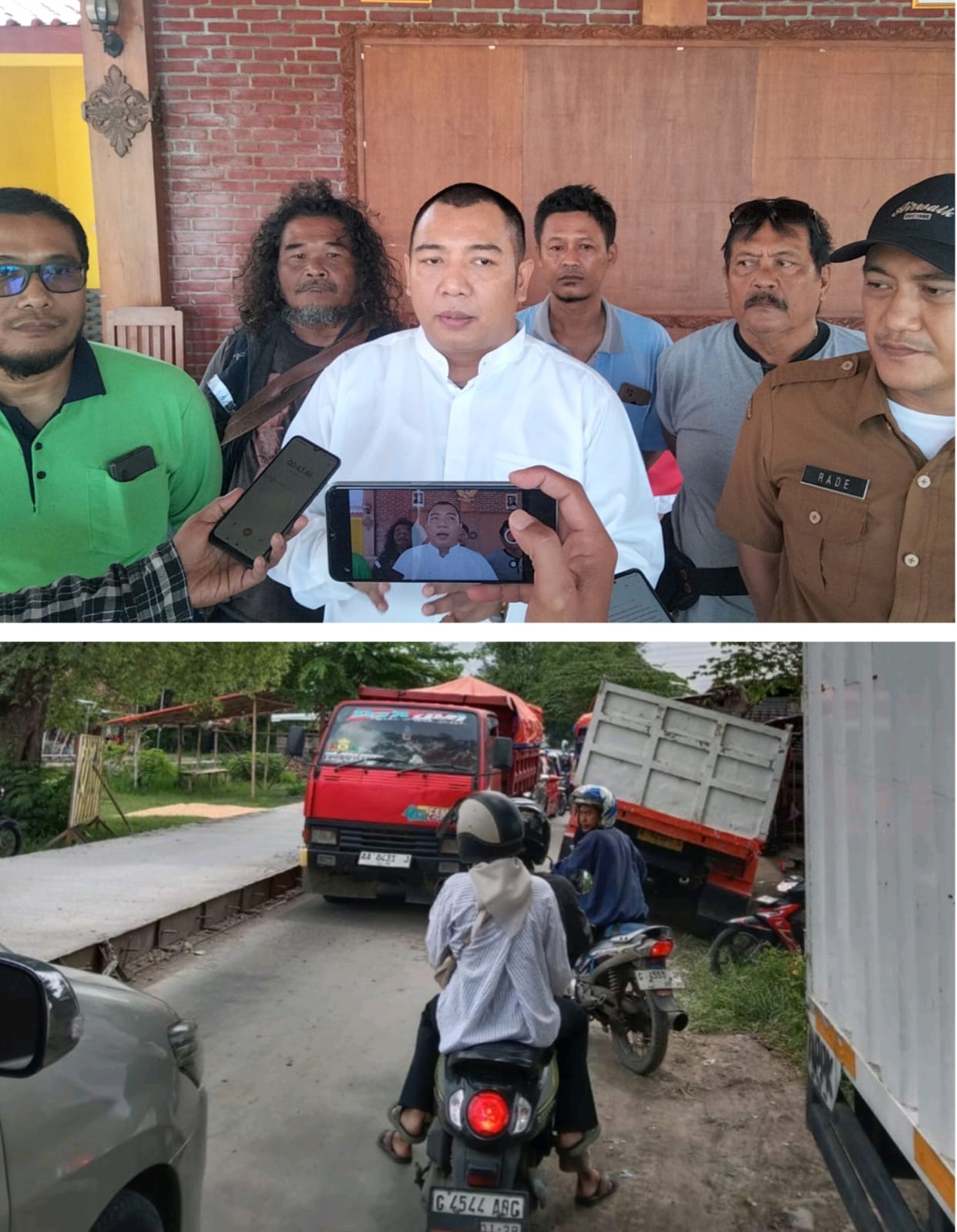 Sempat Krodit Saat Jam Padat, Pamor Jamin Perbaikan Jalan Brebes-Jatibarang Tak Ganggu Aktivitas Warga