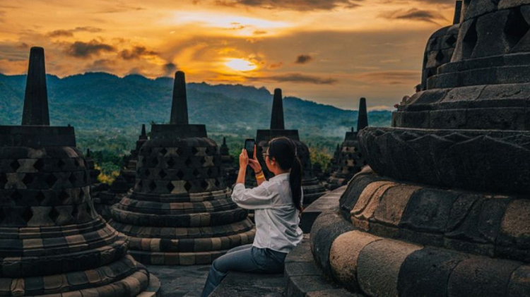Pertumbuhan Pariwisata Borobudur Meningkat Lewat Transformasi Program Borobudur Sunset