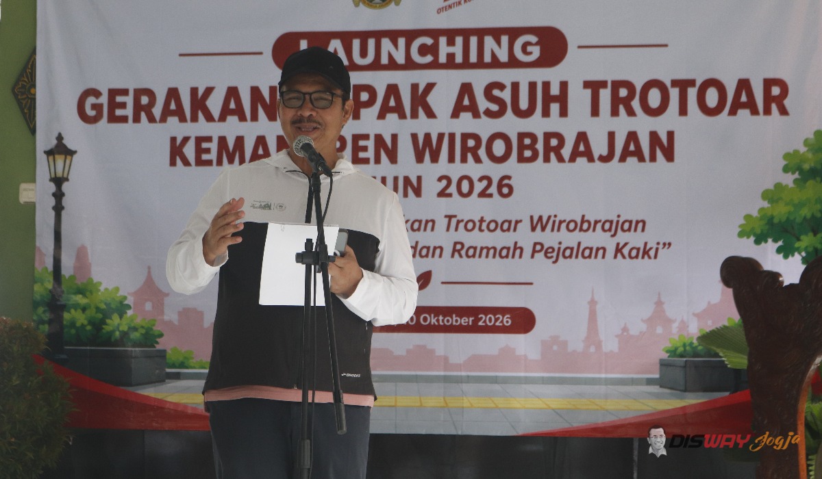Wirobrajan Punya Gerakan Bapak Asuh Trotoar, Warga Diminta Bersih-Bersih 15 Menit Sehari