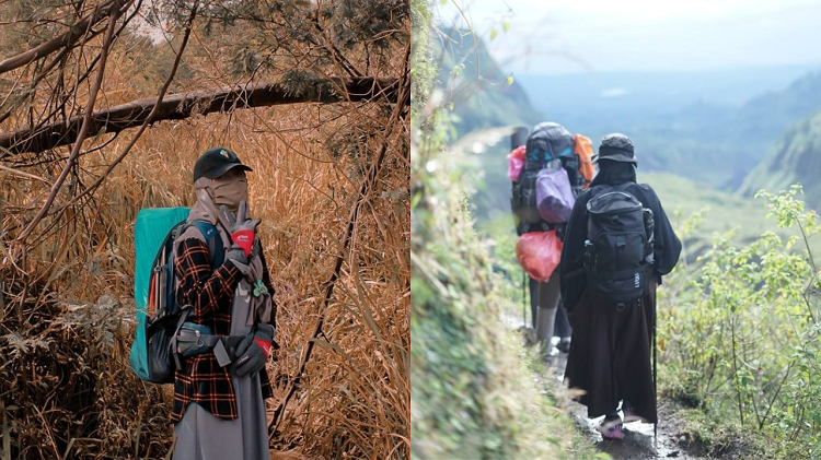 Rekomendasi dan Ide Outfit Naik Gunung untuk Wanita Berhijab 