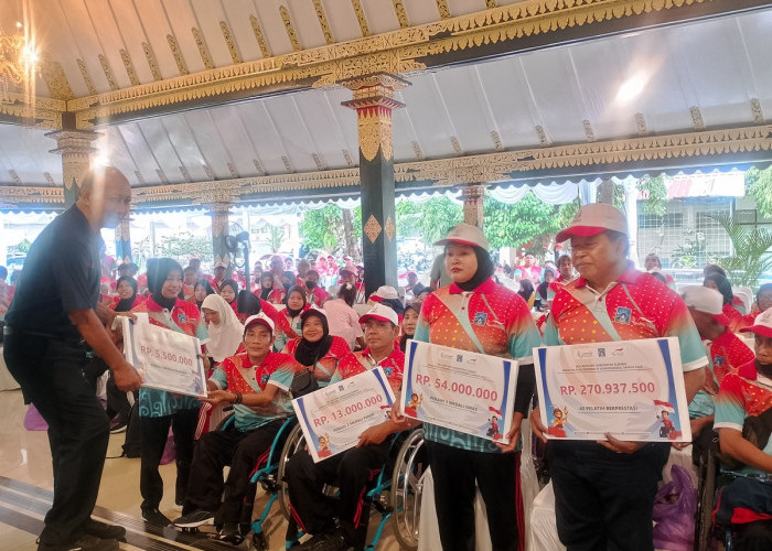 Baru Enam Bulan Berlatih, Atlet Difabel Joko Pramono Sumbang Prestasi untuk Sleman