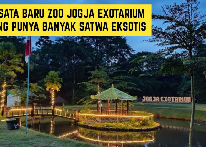 Tampilan Wisata Baru Zoo Jogja Exotarium!! Banyak Daya Tarik Unik Mulai Wahana dan Satwa Eksotis