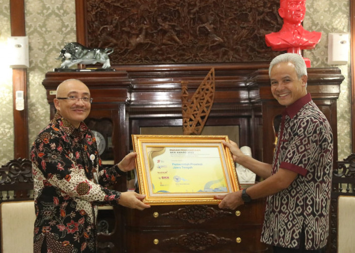 Ketua BKN Kunjungi Rumah Dinas Gubernur Jateng Ganjar Pranowo