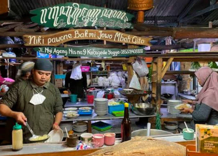 Sejarah Unik Bakmi Jawa Mbah Gito, Dari Jatuh Bangun hingga Konsep Bangunan yang Unik