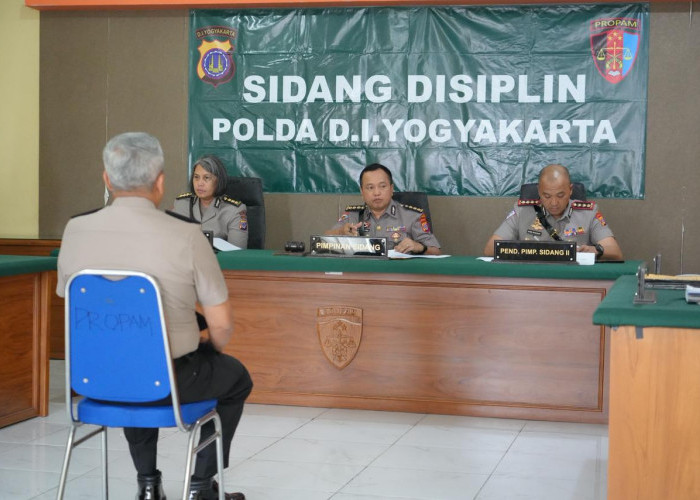 Sidang Disiplin Eks Kapolresta Sleman Tuntas, Ini Sanksi dari Polda DIY