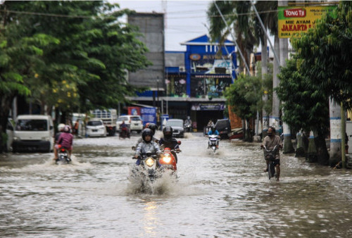 Sistem Drainase Amburadul, Kota Tegal Dikepung Banjir