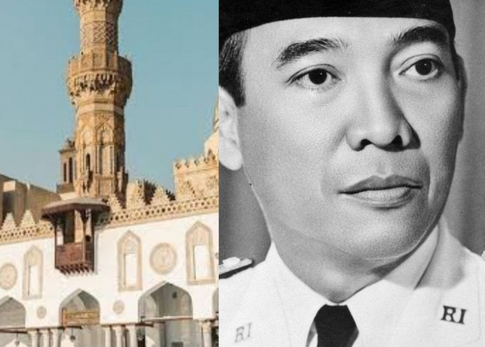 Al Azhar Mesir Hampir Ditutup Presiden Soekarno Menyelamatkannya, Ini Dialognya dengan Presiden Mesir