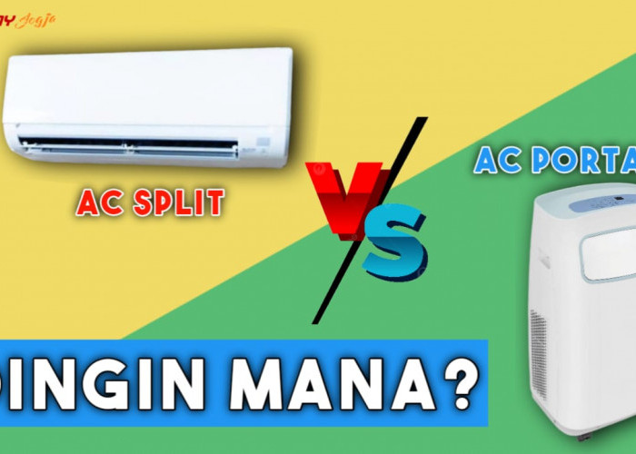 Perbedaan AC Split dengan AC Portable: Dingin yang Mana?