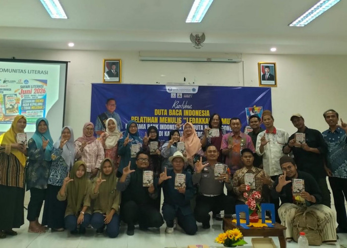 Genjot Minat Baca Generasi Muda, Gol A Gong Perkuat Budaya Literasi Dengan Roadshow Duta Baca di Brebes