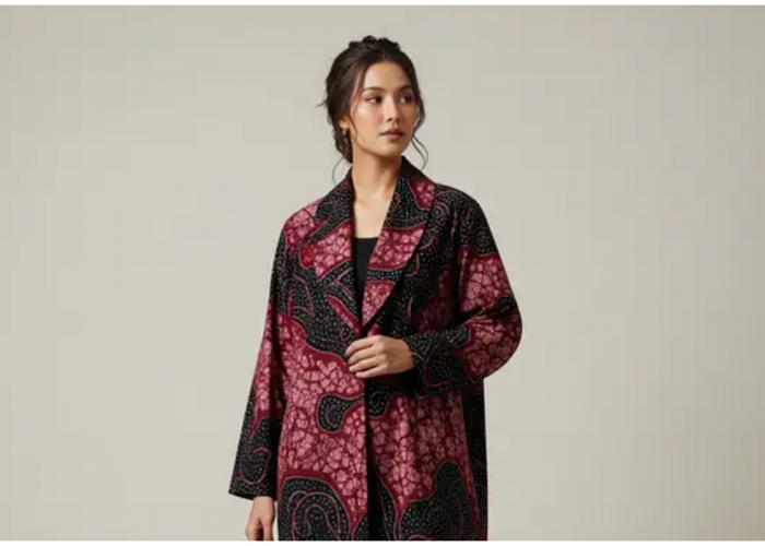 5 Model Batik Blazer Panjang Terbaru dengan Desain yang Penuh Estetika, Cek Daftarnya Disini