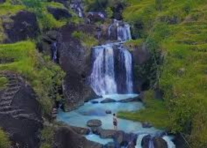 Tempat Liburan Awal Tahun Air Terjun Kedung Kayang Jogja, Tempat Pertemuan Empat Tokoh Sakti