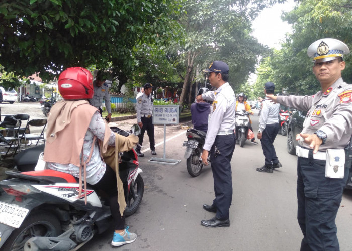 Jelang Nataru, Tim Operasi Gabungan Berhasil Tangkap Ratusan Pelanggar Lalu Lintas di Yogyakarta