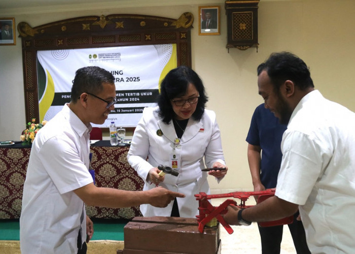 Pemkot Yogyakarta Launching Cap Tanda Tera, Ciptakan Ketertiban Pengukuran di Kawasan Perdagangan