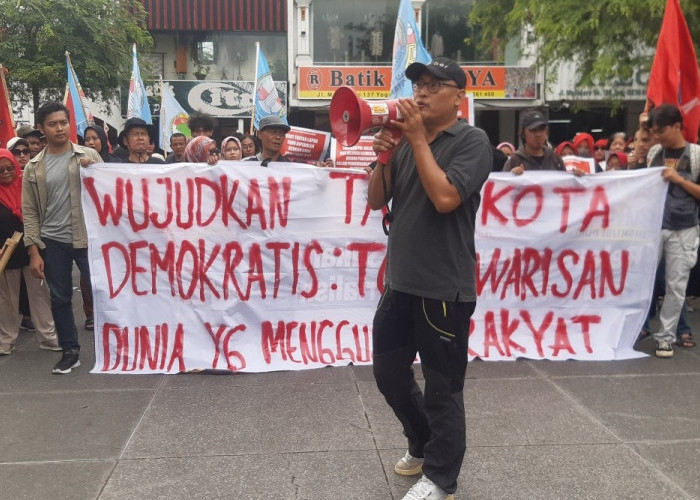 Sepi Lantaran Akses Jalan Belum Jadi, Pedagang Teras Malioboro Kembali Gelar Aksi 