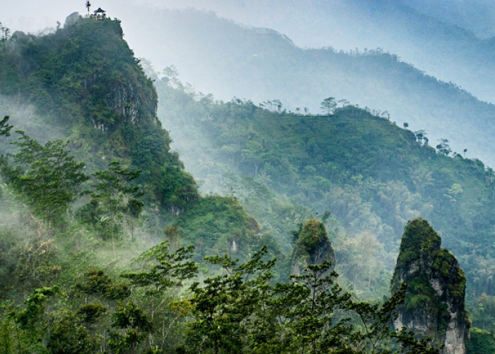 Wisata Terbaru 2024 Puncak Suroloyo Jogja : Keindahan Alam Dan Tradisional Melekat