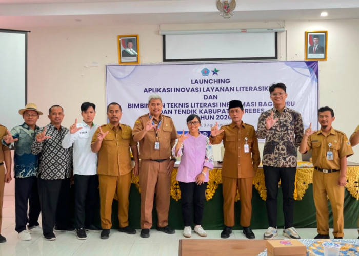 Dinarpusda Brebes Fasilitasi Akses LITERASIKITA, Integrasikan Digitalisasi Layanan Perpustakaan dan KIA Online
