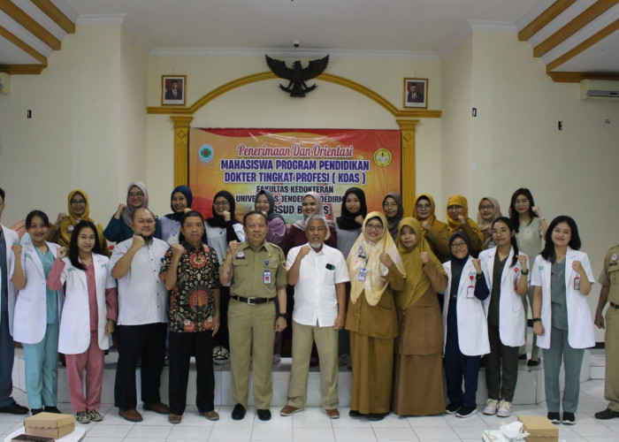 13 Mahasiswa Kedokteran Unsoed Digembleng Penanganan dan Pelayanan Kesehatan Pasien di RSUD Brebes