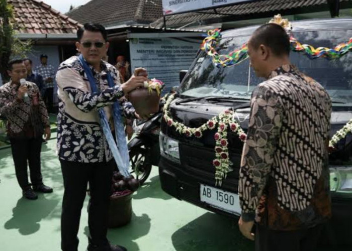 Dukung Mobilisasi Karya Para Napi, Pemkab Sleman Hibahkan Kendaraan Operasional ke Lapas IIB Sleman