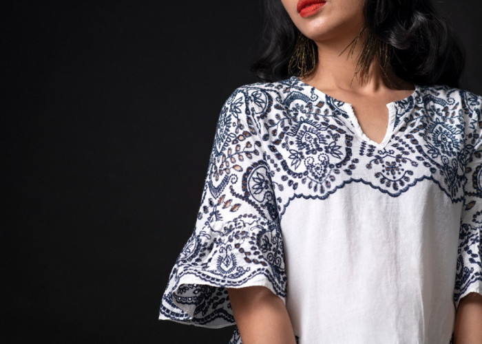 7 Rekomendasi Model Blouse Brokat Lengan Pendek yang Manis dan Stylish, Cocok di Berbagai Acara