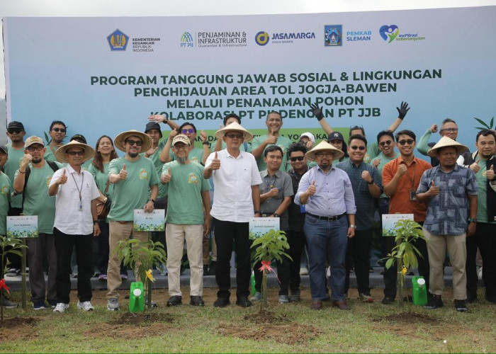 Kolaborasi Hijau, Sleman dan Jasa Marga Tanam 1.500 Pohon untuk Wariskan Harapan Generasi Mendatang