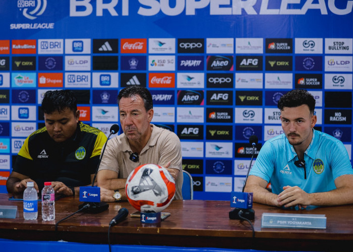 Van Gastel: Satu Poin PSIM Jogja di Kandang Persik Hasil Maksimal