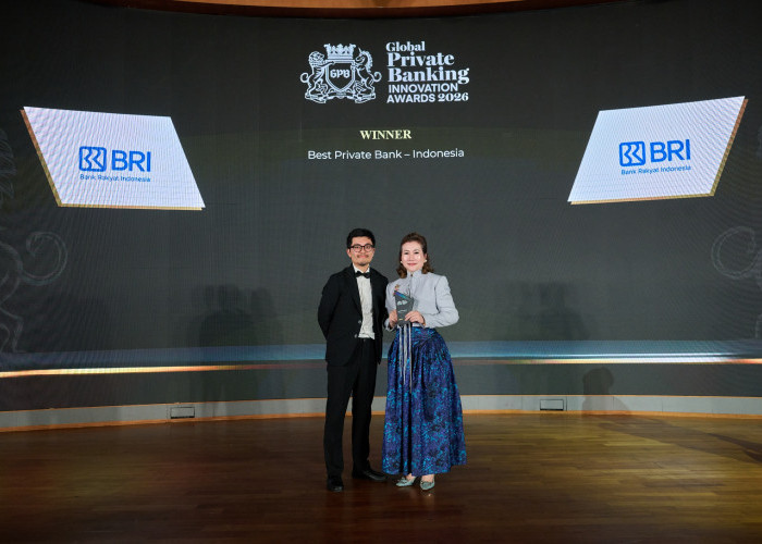 BRI Raih Best Private Bank di Indonesia Versi Global Private Banker,Transformasi Wealth Management Berprestasi