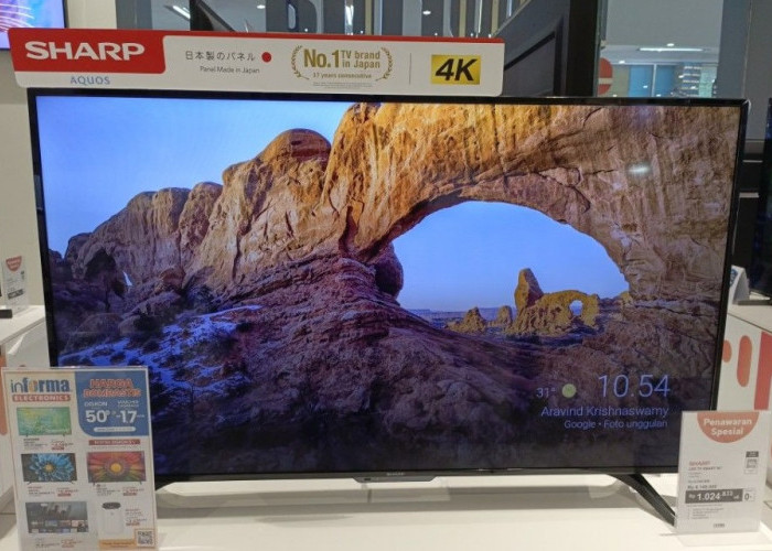 Kepopuleran Smart TV Terbaik Sharp di Indonesia, Cek Kelebihan dan Kekurangan Disini