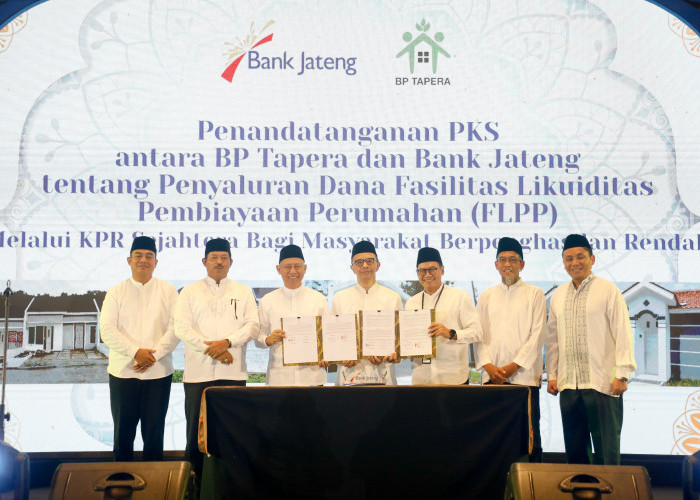 Nana Sudjana Dorong Bank Jateng Genjot Penyaluran Kredit Perumahan Subsidi 