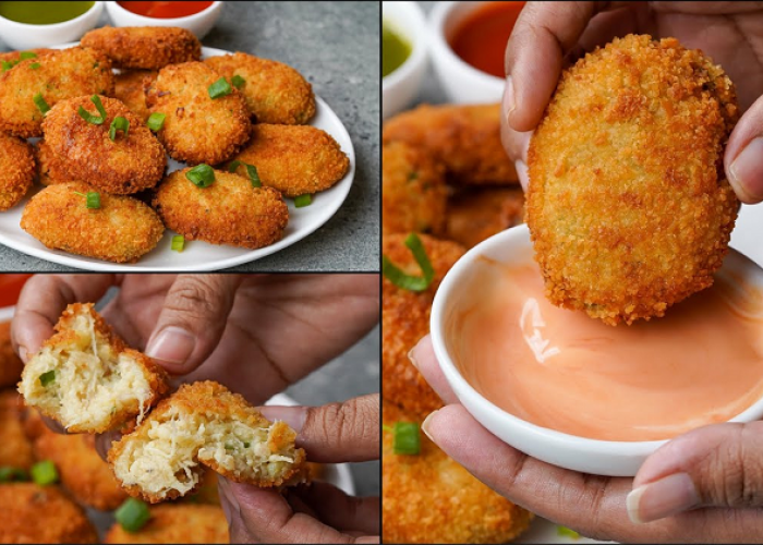 Resep Potato Chicken Croquette, Ini Rahasia Kroket Kentang Ayam yang Crispy di Luar dan Lumer di Dalam