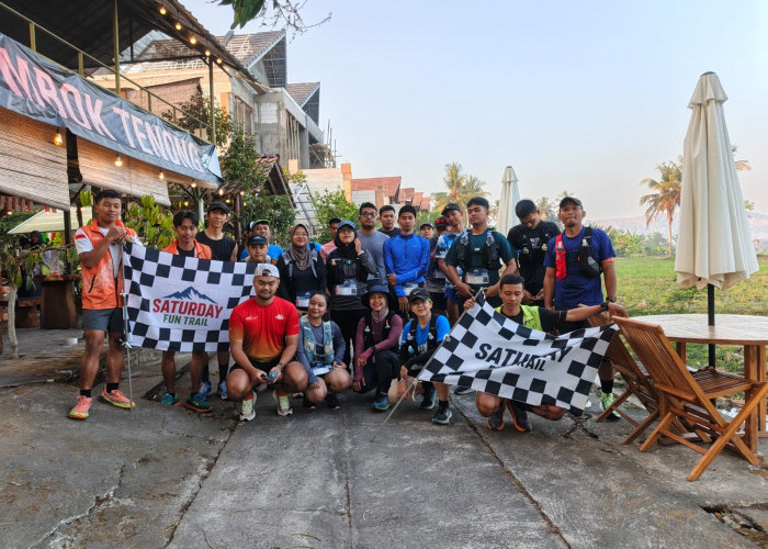 Berawal Sepi Saat Lari Sendiri, Komunitas  Saturday Fun Trail Inisiatifnya, Kini Punya Hampir 2.000 Anggota