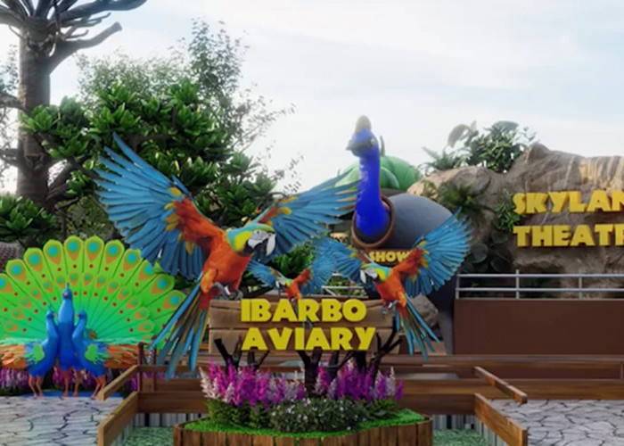 Taman Aviary Terbesar di Jogja, Berikut Wisata Terbaru 2024 Ibarbo Park Sekaligus Pusat Oleh-Oleh Terlengkap 