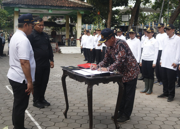 Pelantikan Pejabat Jogja digelar di Pinggir Sungai, Wali Kota Hasto Tekankan Empati dan Lingkungan
