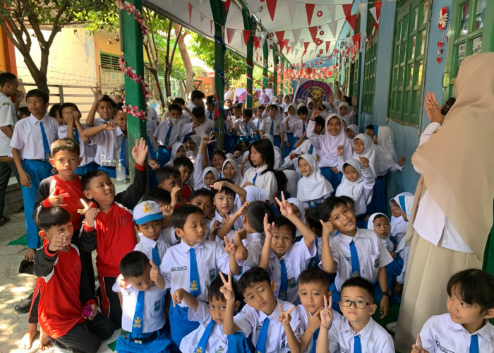 158 Murid SDN Panggung 7, Digembleng  Jadi Generasi Muda Anti Narkoba