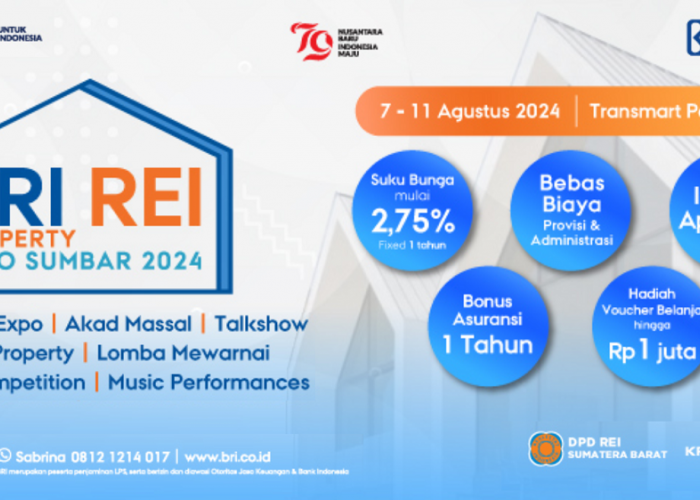 Penawaran Spesial KPR BRI 2024 X REI Properti