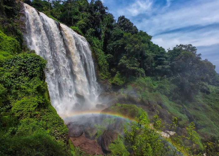 Pesona Memukau Air Terjun Curug Sewu Kendal, Air Terjun Tertinggi di Jawa Tengah 