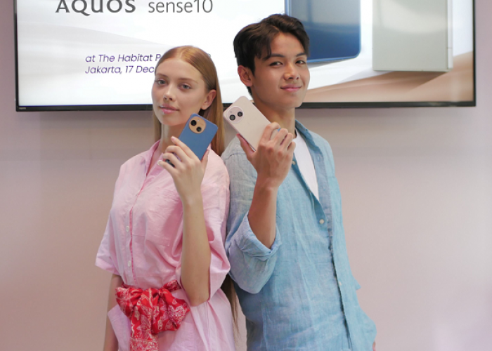 Performa Cerdas, Desain Berkelas, Sharp Resmi Rilis AQUOS sense10 dan AQUOS R10