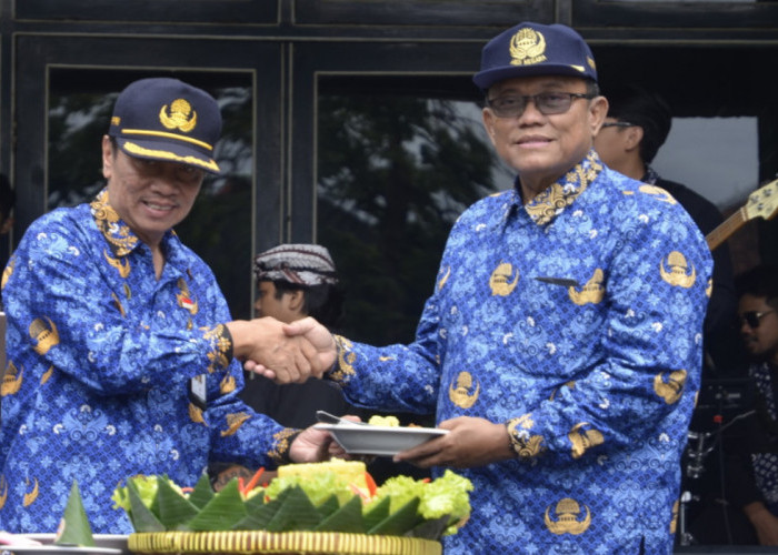 Refleksi Perjalanan Bangsa, Tradisi Dhahar Kembul Jadi Simbol Kebersamaan Hari Jadi KORPRI Yogyakarta Ke-53