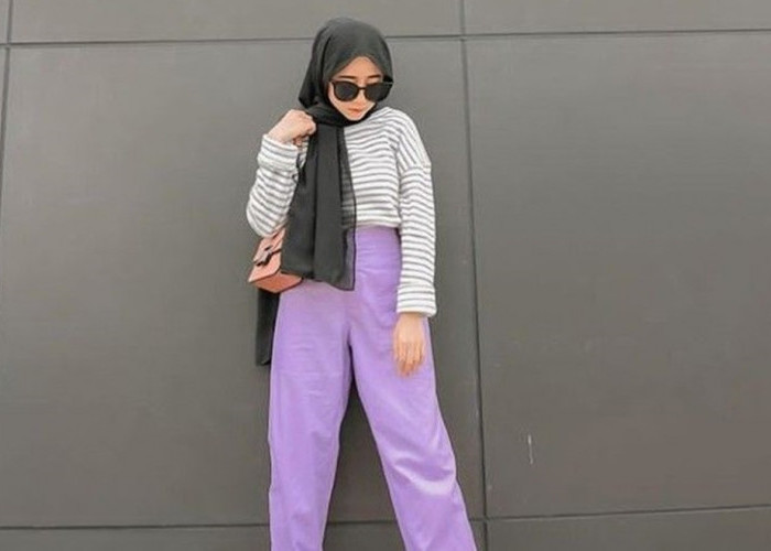 Intip Padu Padan Celana Warna Ungu untuk Outfit Terlihat Menarik dan Stylish