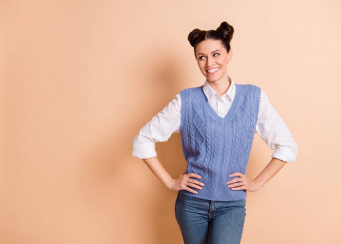 Ide Styling OOTD Vest Non Hijab, Cocok untuk Tampil Modis dengan Gaya Kasual