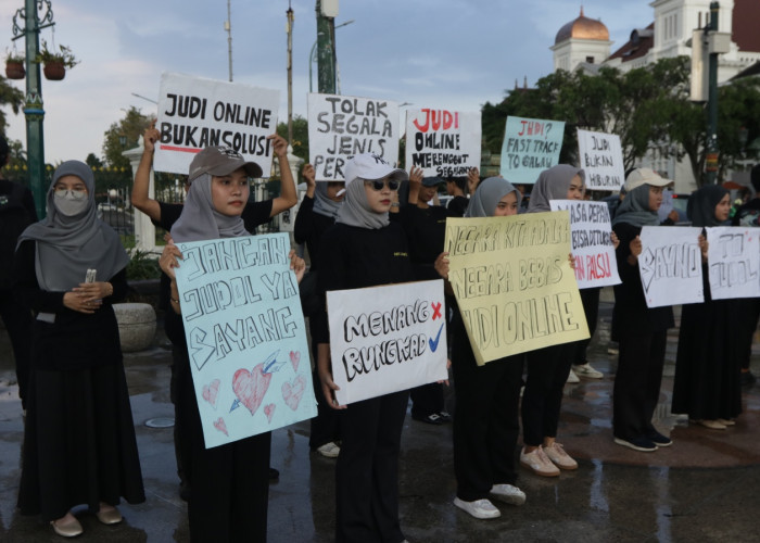 Mahasiswa Ilmu Komunikasi Unisa Yogyakarta Serukan Penolakan Judi Online