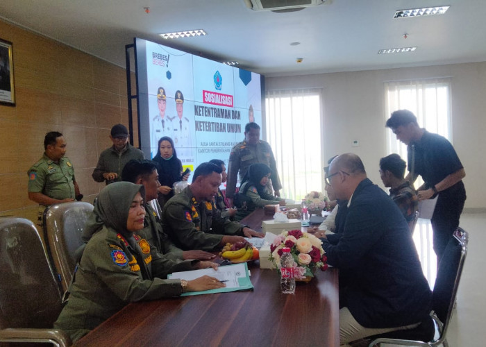 Genjot Potensi PAD Sektor Hiburan, Satpol PP Brebes Kumpulkan Pelaku Usaha Karaoke Akomodir Perijinan