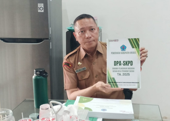 Dinperwaskim Klarifikasi Pembangunan Jalan Sangkalputung Kelurahan Brebes Dilakukan Bertahap